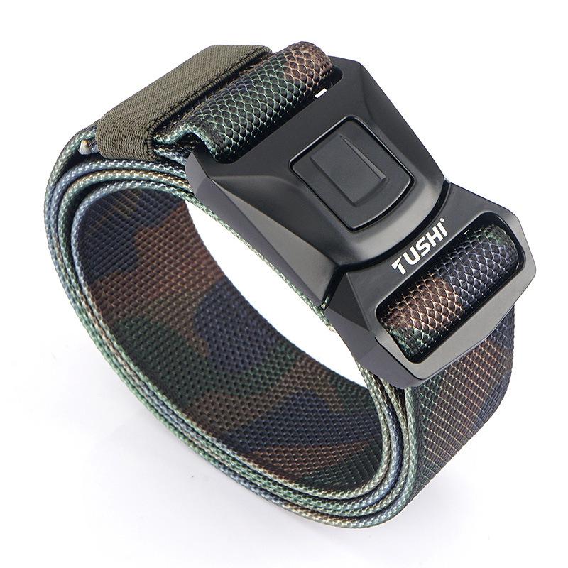 Safety Plug Nylon Waistband MenCSCombat Belt Outdoor Sports Multi-Functional Tactical