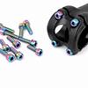 6PCS Rainbow Bicycle Fixing Bolt M5 X 18mm M5 Stem Bolts Bike Stem Screw  Bicycle Maintenance