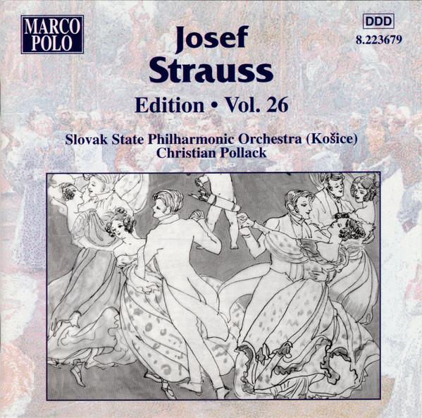 

CD CHRISTIAN POLAK (CONDUCTOR) / SLOVA - Josef Strauss: Collected Works Volu 8223679 Marco Polo 2002 Europe Classical Used