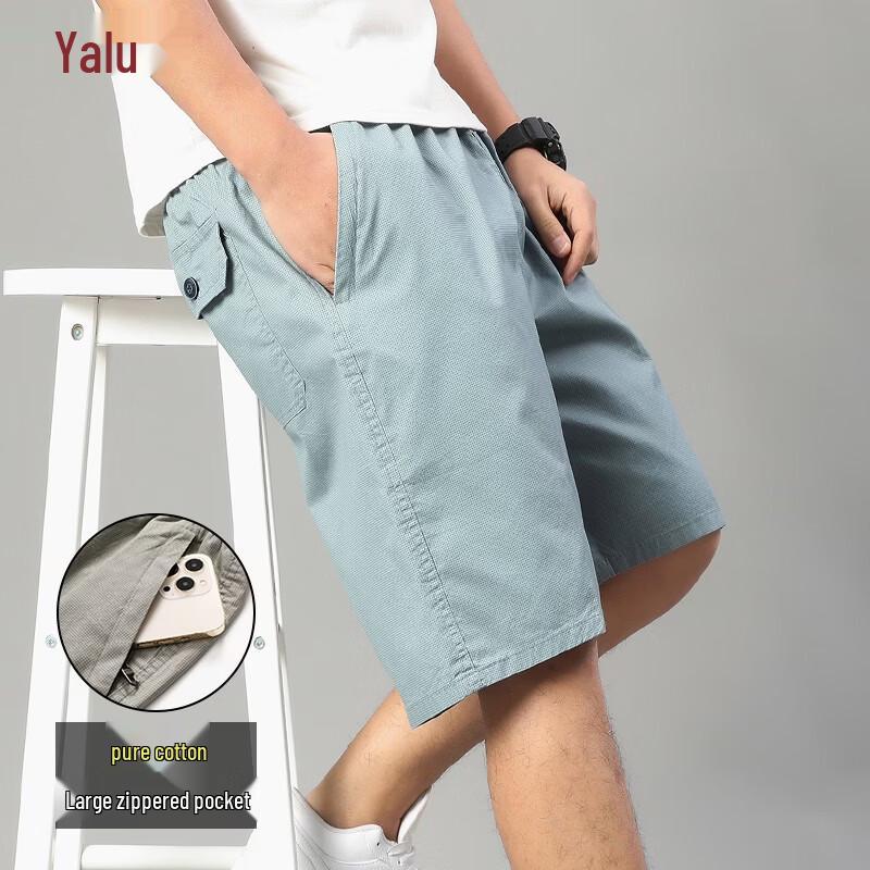 Yalu Men s Relaxed Fit Cotton Workwear Shorts 2XL