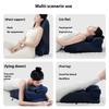 Home waist and neck protection sleeping pillow, electric waist hot compress, lumbar support massager, multifunctional nap pillow