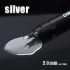 5 Pcs Chrome Mirror Marker Pen 2Mm Diy Reflective Paint Pens Permanent Gold Silver Copper Marker Model Painting Marking