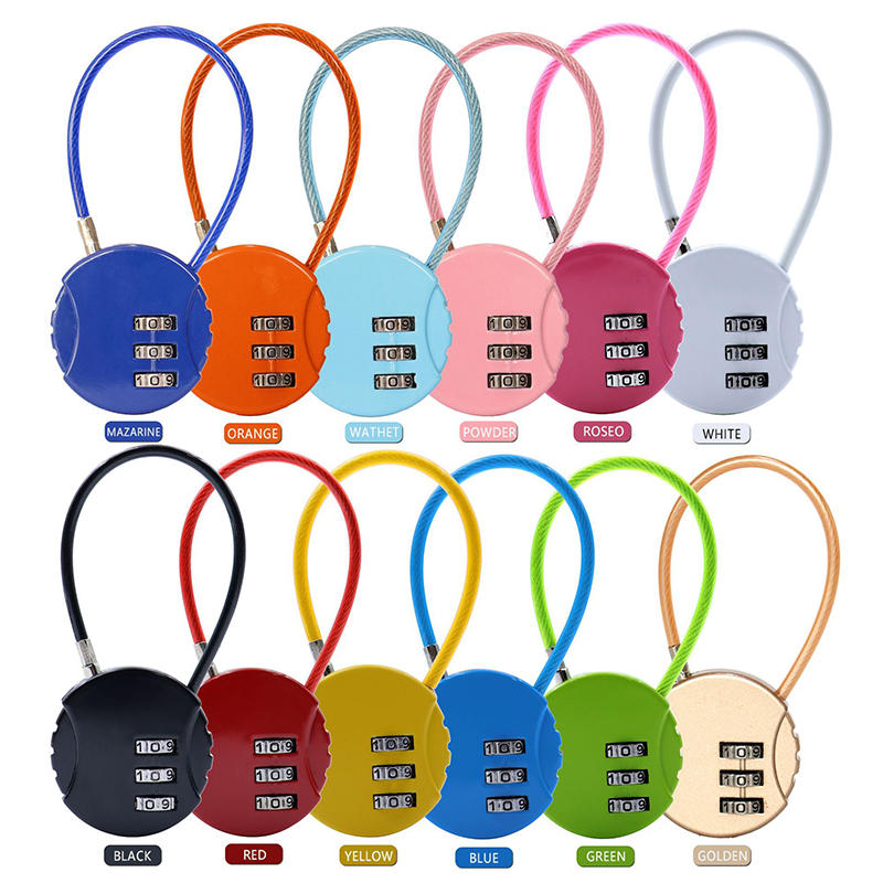 Digit Combination Lock, Luggage Locks Suitcase Locks With Code Safe Cipher Lock For Gym Locker Travel Backpacks Drawer