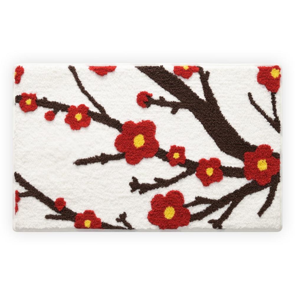 Sponge Bathroom Cashmere Thickening Mat Bath Non-slip Carpets In Wash Basin Bathtub  Floor Rug Shower Room Doormat Memory Foam 3D Pad