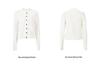 Yangzi Women's Early Autumn French-Style Imitation Wool Knit Cardigan - Simple Versatile Loose Sweater.