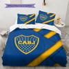 Boca Juniors  Pattern Bedding Quilt Set  Home Decoration  Gift (1 * duvet cover + 2 * pillowcase  without core)