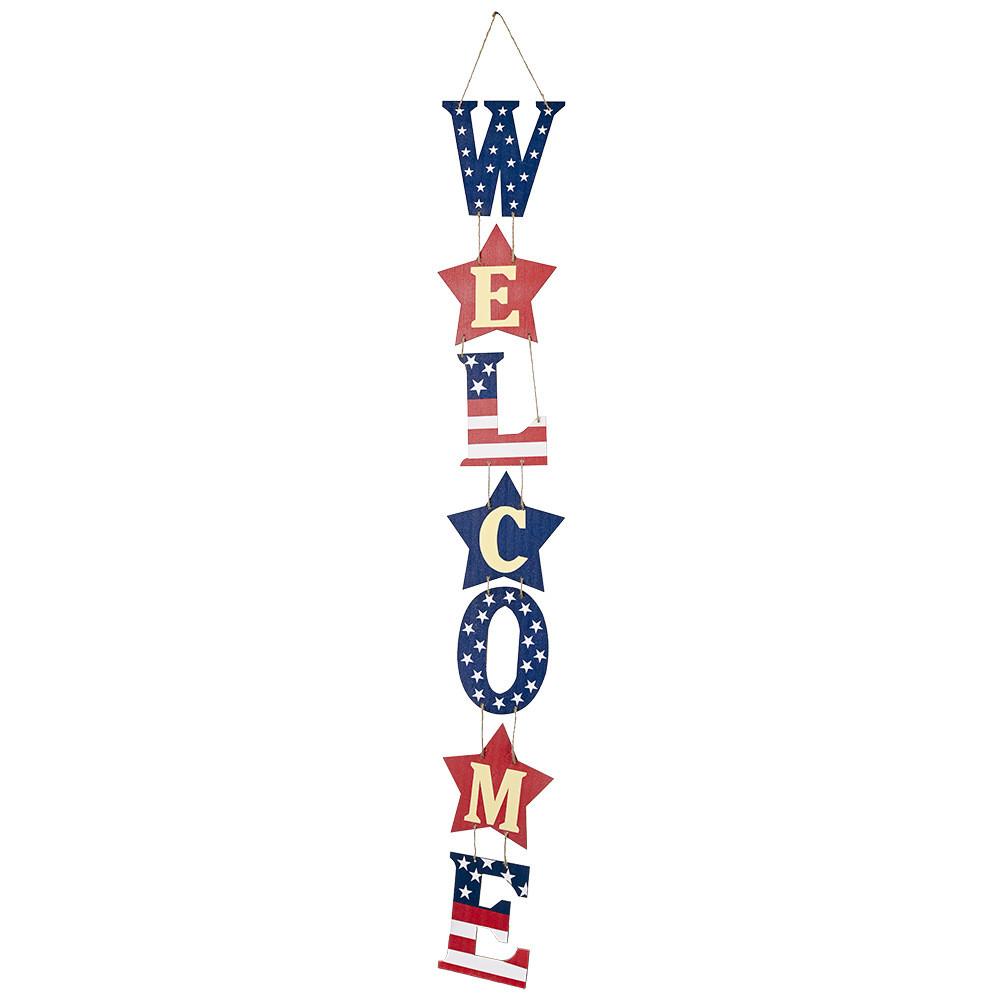 

Decor Vibrant Wooden For Independence Day Perfect For Home And Holiday Celebrations