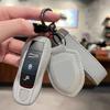 3 Piece ABS Key Fob Cover Set For 911 Vehicles Shockproof Protection Enhancing Grip Lightweight Design Easy Installation