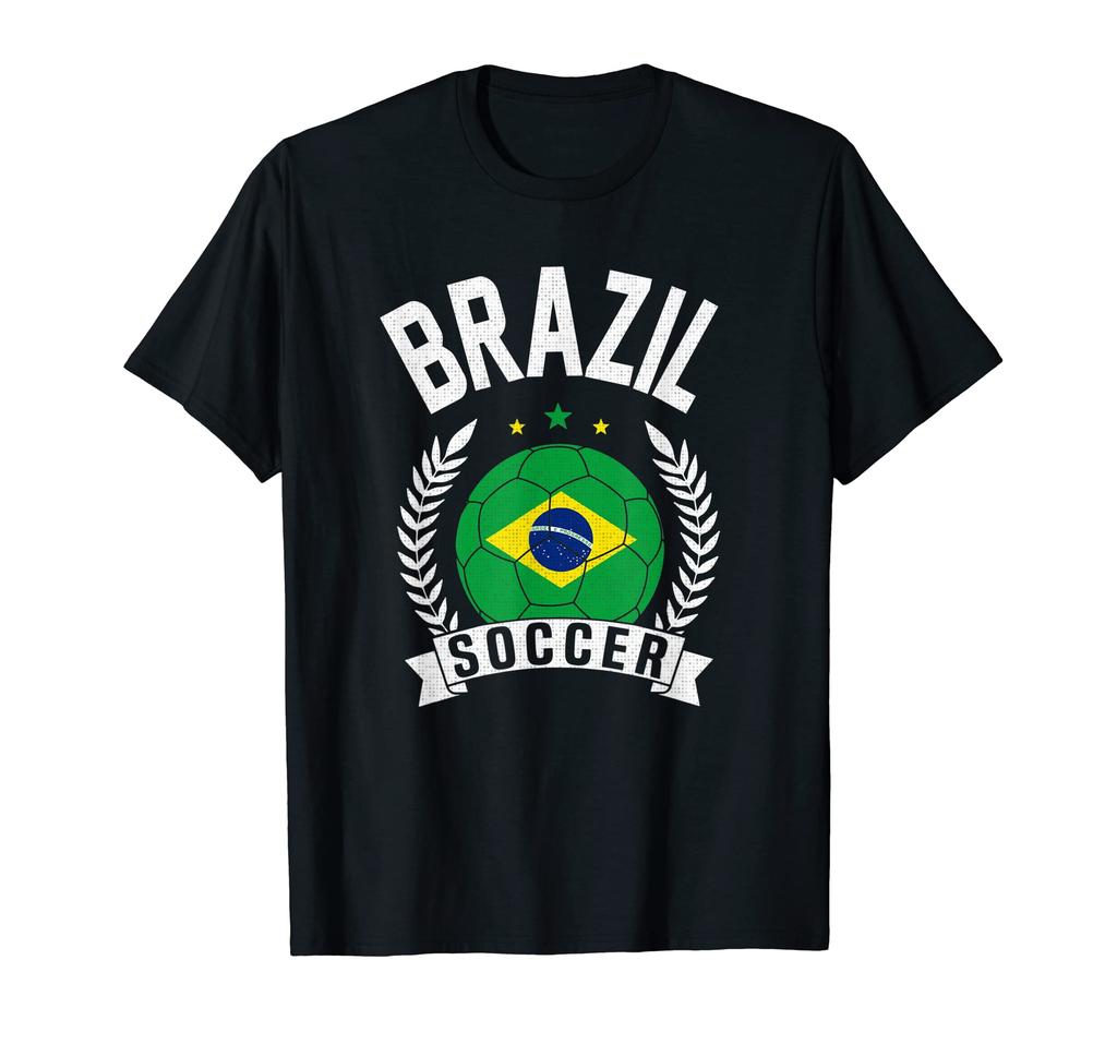 Brazil 2022 National Football Team Soccer Brazilian Fan 100 Cotton TShirt Men Women Short Sleeve T Shirt Tees For Fans Gift