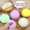 Stressabbau Dampfbrötchen Entlüftungsspielzeug Quetschbarer Stressabbauer Realistisches Miniatur-Dampfbrötchen-Spielzeug für Kinder & Erwachsene