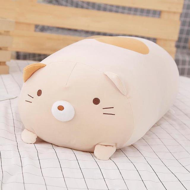 90Cm Zacht Dier Cartoon Hoek Bio Kussen Knuffel Schattige Hond Kat Dinosaurus Varken Eenhoorn Pluche Speelgoed Gevuld Lief Kind Verjaardagscadeau 20cm