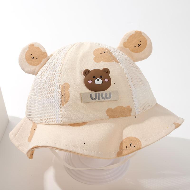 Cappelli Estivi per Bambini con Protezione Solare Cappelli da Pescatore Traspiranti in Rete per Bambine Cappelli da Sole Carini e Adorabili per Viaggio per Bambini
