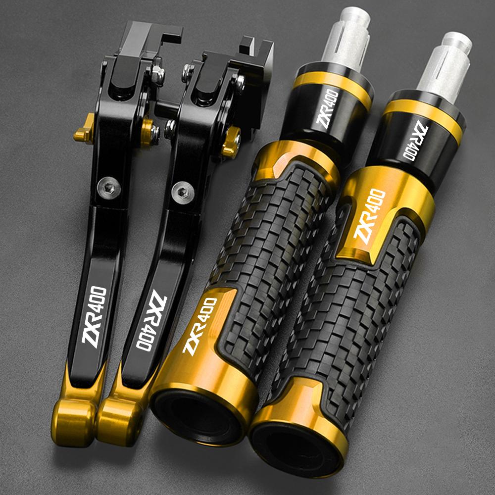 For KAWASAKI ZXR400 ZXR 400 ALL YEARS  2022 Motorcycle Accessories Adjustable Brake Clutch Lever Handle Bar Hand Grips