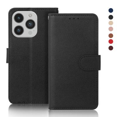 Leather Case For iPhone 15 14 13 12 Mini 11 Pro Max X XR XS Max 7 8 6 6s Plus SE 2020 2022 Stand Protect Cover Flip Wallet Case