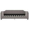 VidaXL Taupe Daybed 80x200 Cm Fabric 354203