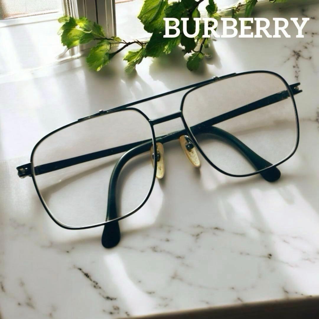 Used BURBERRY Burberry glasses prescription light brown gradation lenses