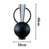 Resin Flower Vase Nordic Creative Flowerpot Modern Minimalist Household Flower Bottle Living Room Desktop Decorative Accessories