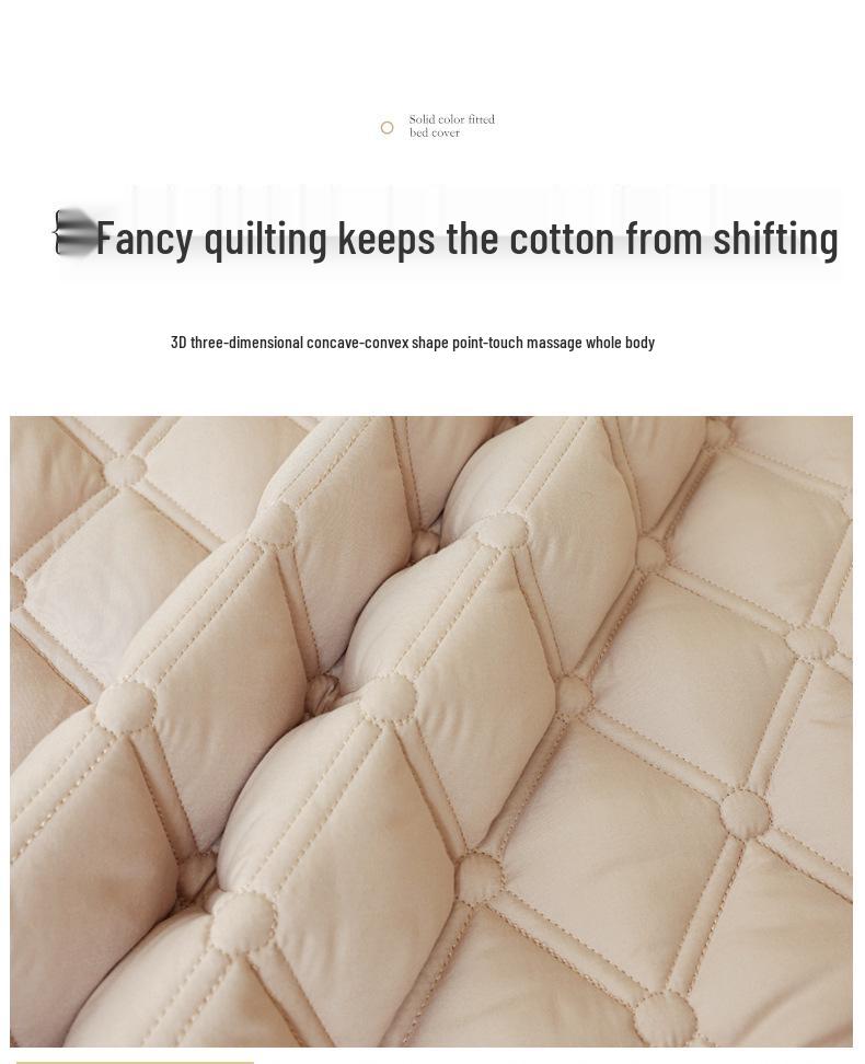 2025 Quilted Fitted Mattress Protector for Russia, Ukraine, Europe & America