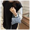 Women's Fashion Simple Casual Crossbody Bag, Pure Color Small Square Bag, Faux Leather Single Shoulder Sling Purse