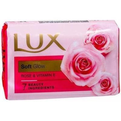 Sabonete LUX Rosa & Vitamina - E - Pele Macia e Radiante, 100g (Pacote com 4) (4 x 100 g)