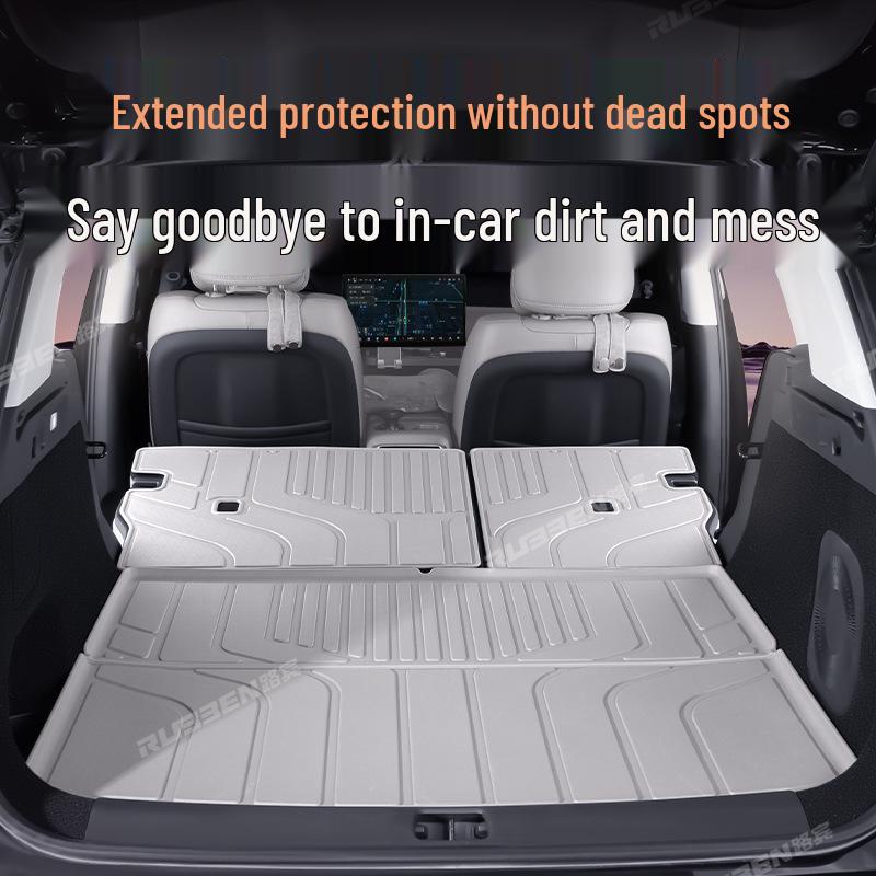 XPeng G7 Trunk & Interior TPE Floor Mats – Compatible with 25 Models, Semi-Enclosed, 24 Interior Modification Accessories