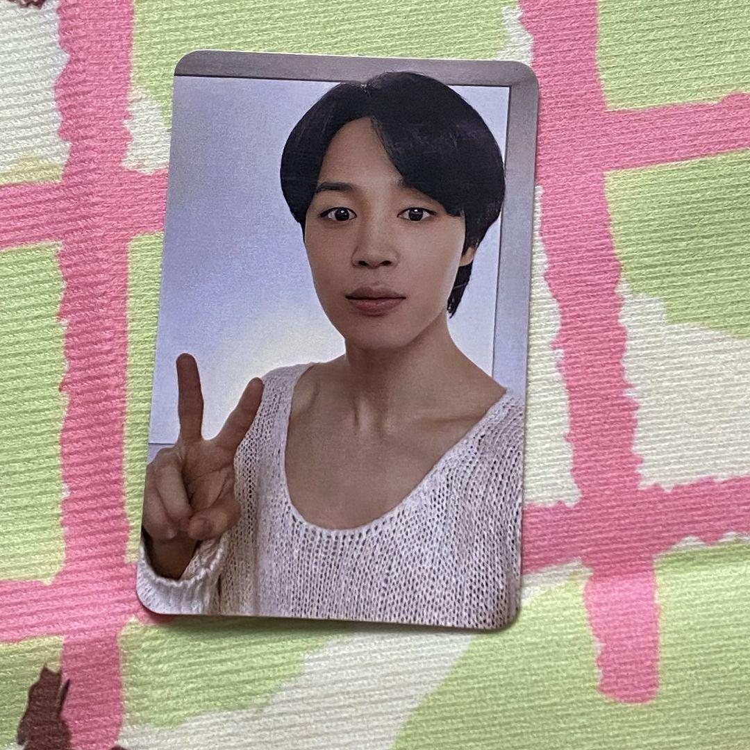 

[USED] BTS JIMIN FACE Lucky Draw Winner JPFC Trading Card