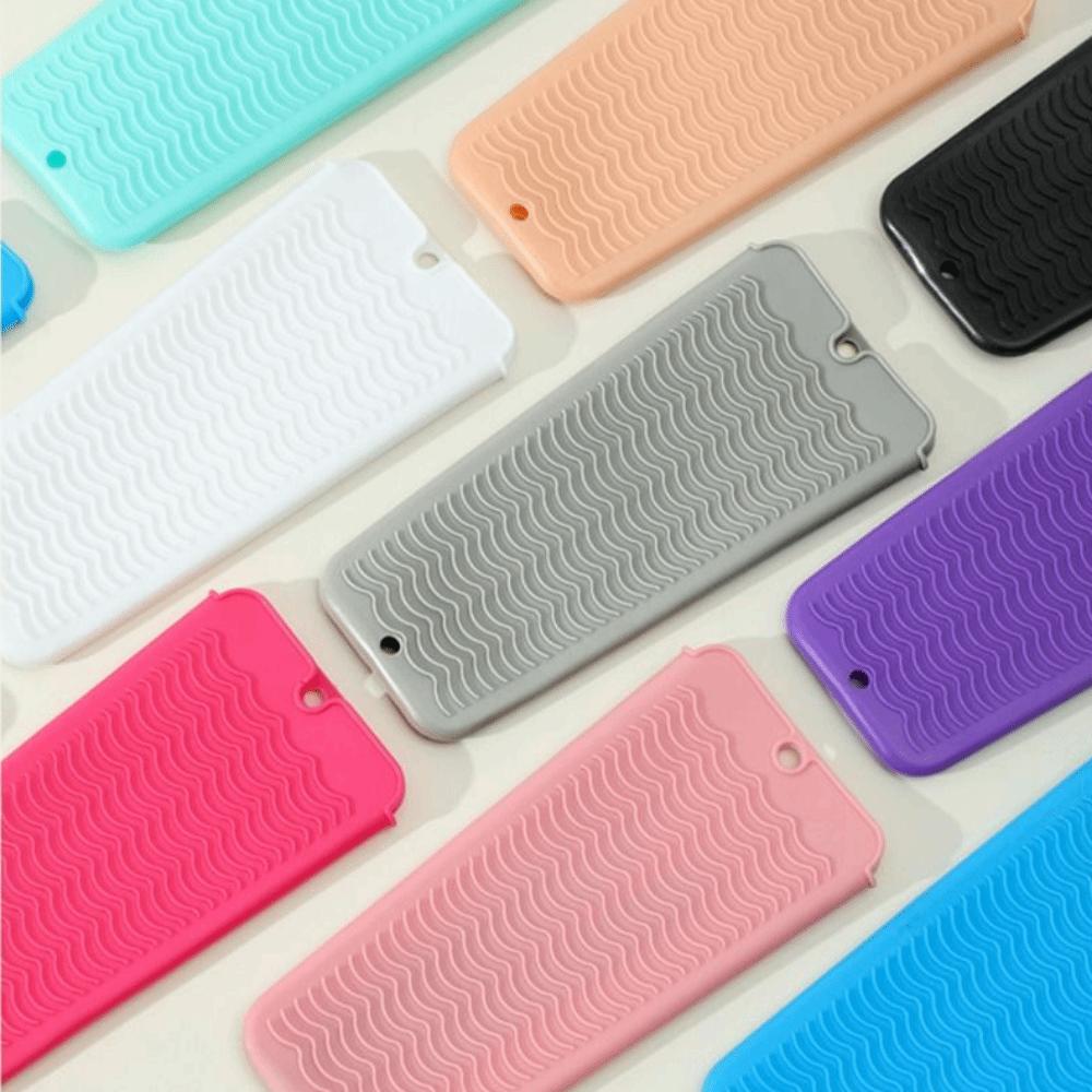 Anti-Slip Curling Iron Insulation Mat Hair Straightener Anti-Heat Mats Professional Styling