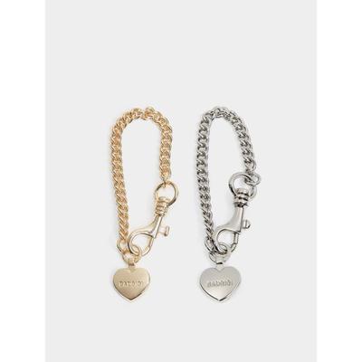 BADGIGI HEART CHAIN CHARM