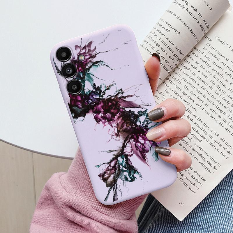 Case For Samsung A54 5G Back Cover Protective Silicone Funda Fashion Marble Stone Texture Coque For Galaxy A56 A16 A26 A36 A17