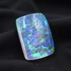 Naturalny Opal Wielobarwny 15,60 Karata Szlif Szmaragdowy CERTYFIKOWANY Etiopski Luźny Kamień Szlachetny