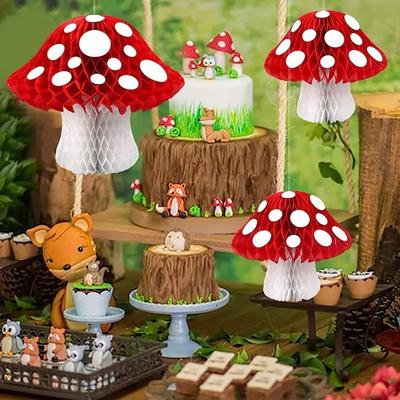 Ornement Boule Nid d'Abeille Champignon pour Fête Mariage Décoration Pâques et Noël Décoration Chambre d'Enfant et Scène Festive Suspendable