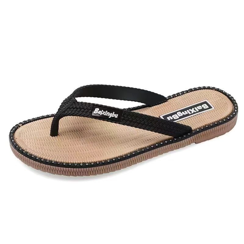 

Flip-flops women s summer new daily sandals suitable for non-slip beach shoes fashion flip-flops 36