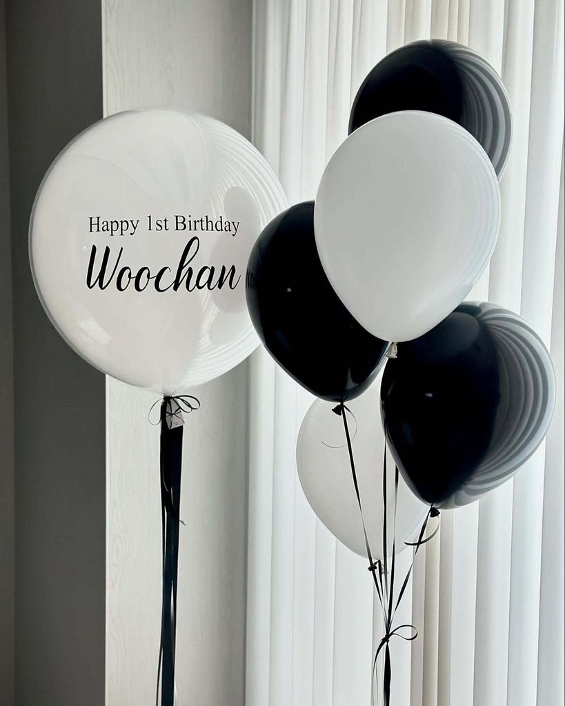 Buquê de Balões Estilo Creme: Novo Produto para o Primeiro Aniversário do Bebé, Decoração para Cerimónia da Lua Cheia, Artigos para Festa de Aniversário