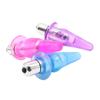 Smooth Anal Vibrator Dildo Butt Silikonová zátka Masáž prostaty Anal Beads Vibrátor
