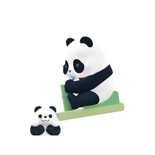 52TOYS BLINDBOX PANDA ROLL Barnehageserie PVC & ABS Samlefigurer, Eske med 8