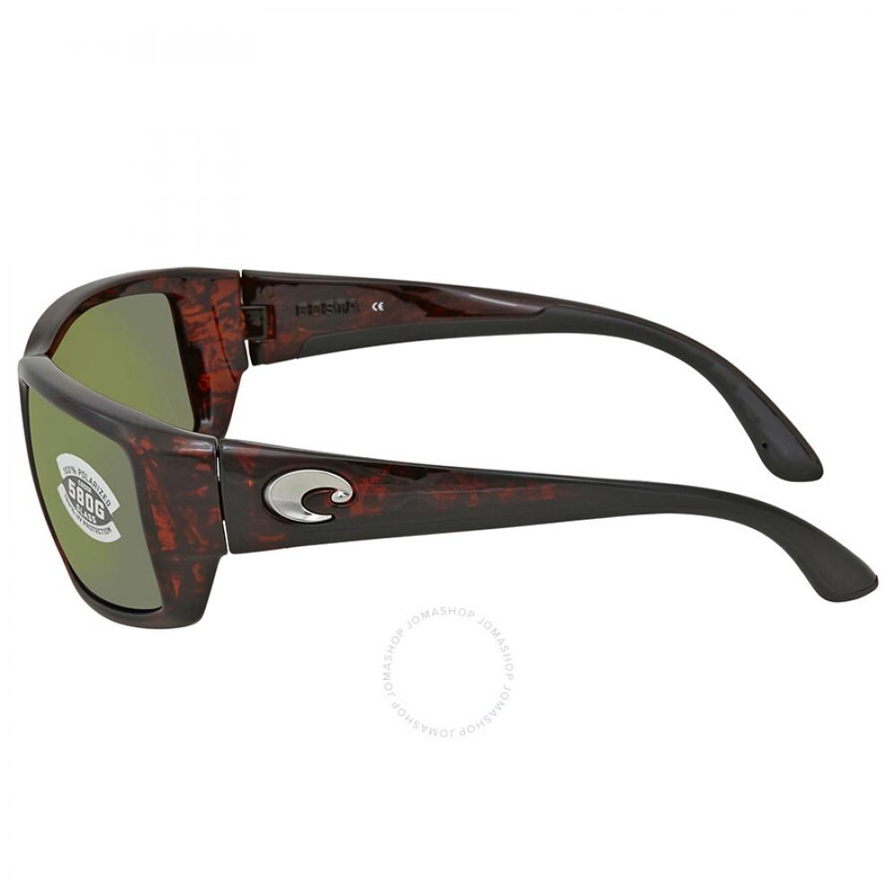 CoSta Del Mar Fantail Green Mirror Polarized GlaSS Men S SunGlaSSeS Tf 10 Ogmglp 59 6S9006 900635 59