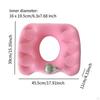 Inflatable Donut Pillow Butt Cushion Seat Pad Office Chair Hollow Design for Road Trips