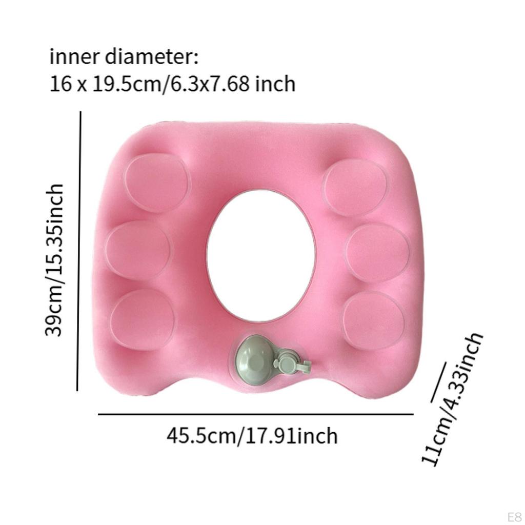 Inflatable Donut Pillow Butt Cushion Seat Pad Office Chair Hollow Design for Road Trips