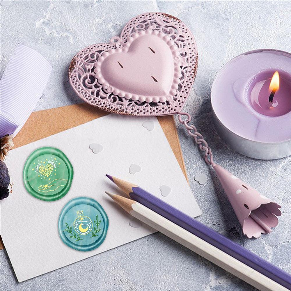 Halloween Magic Collection Wax Seal Stamp Head Replacement Sealing Brass Stamp Head Olny for Creative Gift Envelopes Invitations