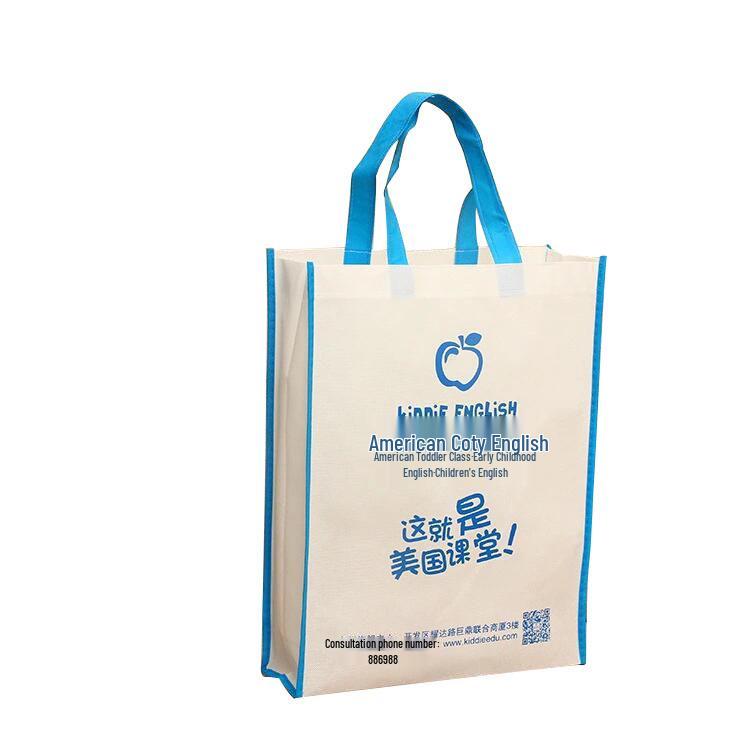 Oxford Cotton Canvas Bag with Logo Print - Insulated Felt, Non-Woven Design