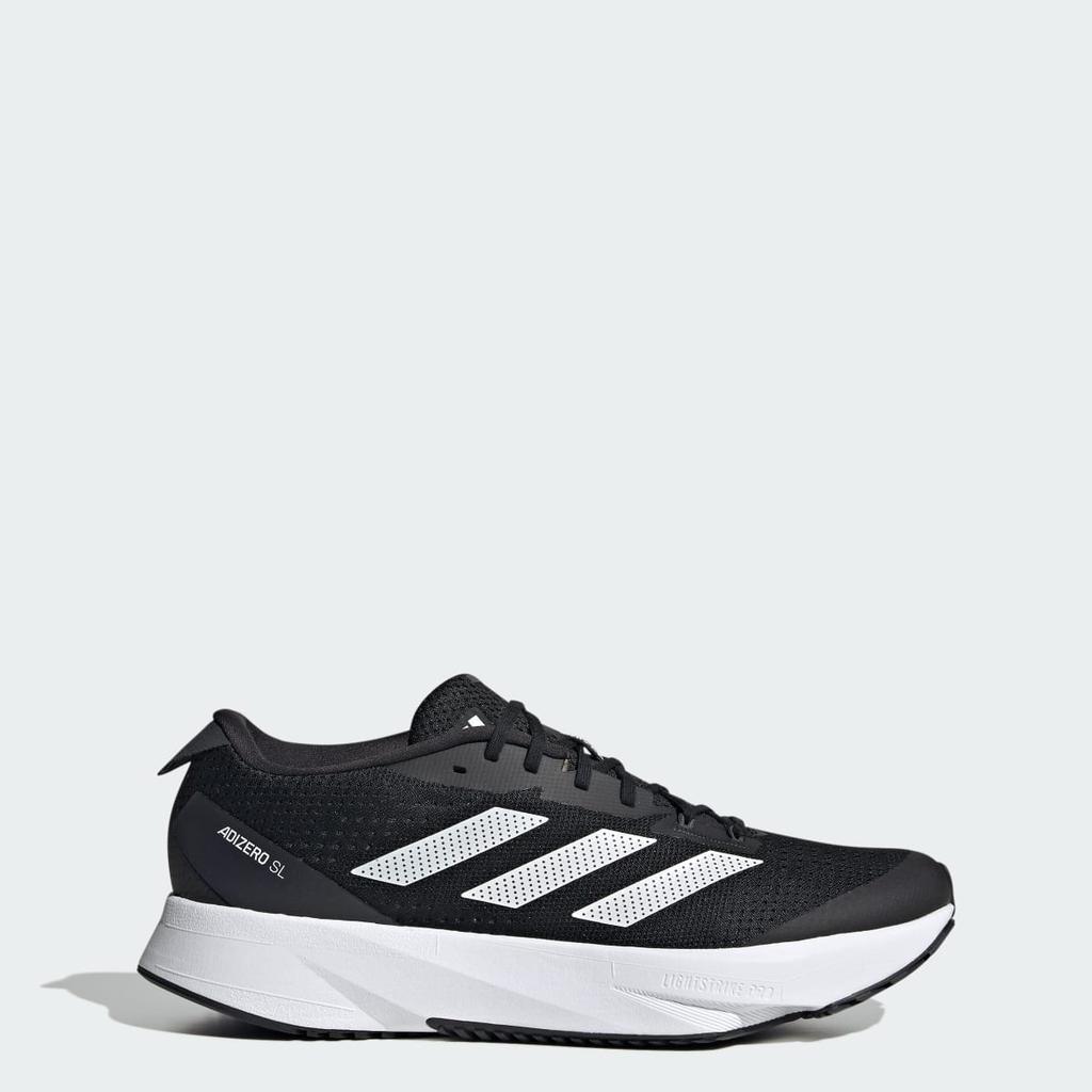 adidas ADIZERO SL HQ1349 Men's Performance Sports Shoes Core Black / Cloud White / Carbon