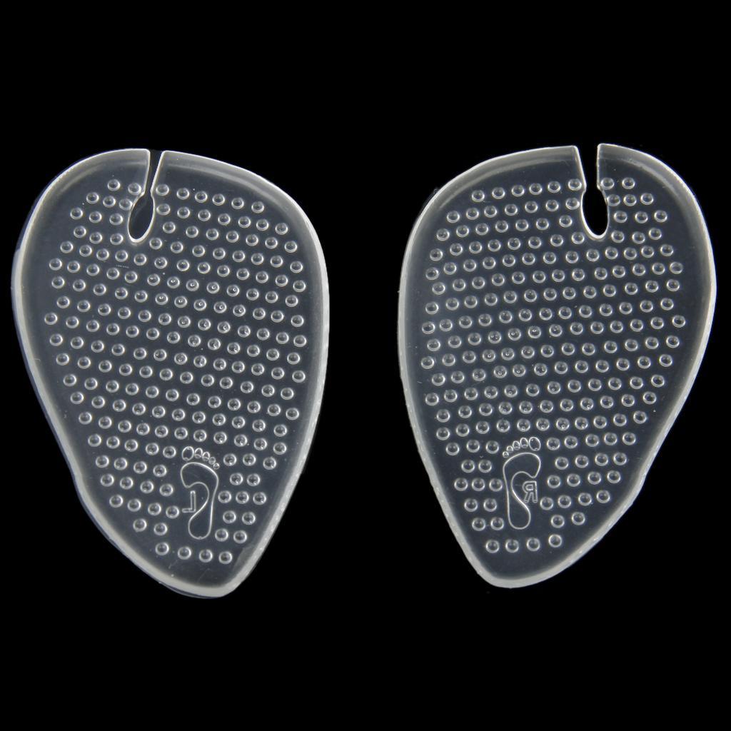 1 Pair Silicone Gel Inserts Cushion Foot Care Insoles For Flip Flop Sandals