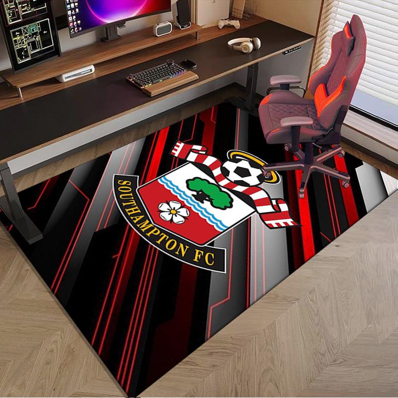 Fc Crest Design Printed Area Rug for Office, Chair Rug, Decorative Carpet Floor Mat, Large Size Fan gifts Christmas gifts