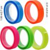 5 Roll 5 Colors Stickers Transparent Fluorescent Index Tabs Flags 5m Sticky Note Stationery Children Gift School Office Supplies