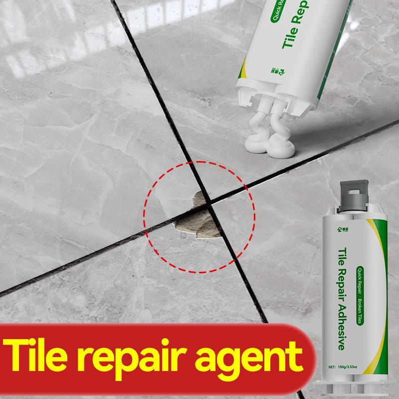 100ml Tile repair agent ceramic paste crack pit repair adhesive marble glaze repair paste floor tile broken household
