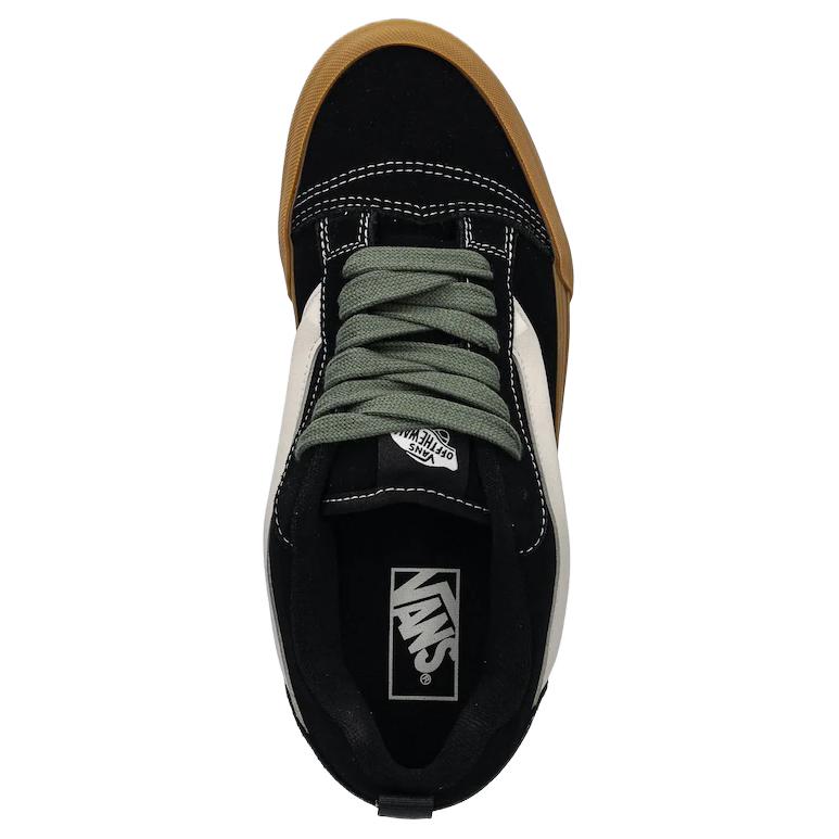 Vans Knu Skool Comfortable Versatile Skate Shoes Women Sneakers Black VN000DAJYJ71