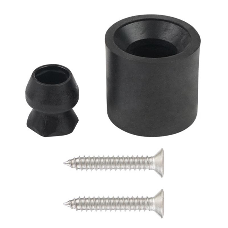 

4pcs Trailer Door Holder set Rubber Bumpers Fade Resistant Trailer Door Support set Simple Installs for Horse Trailers