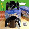 Creative Coffee Cup Svart Game Cup Keramisk Vannkopp Krus Tekopp Kaffekopp