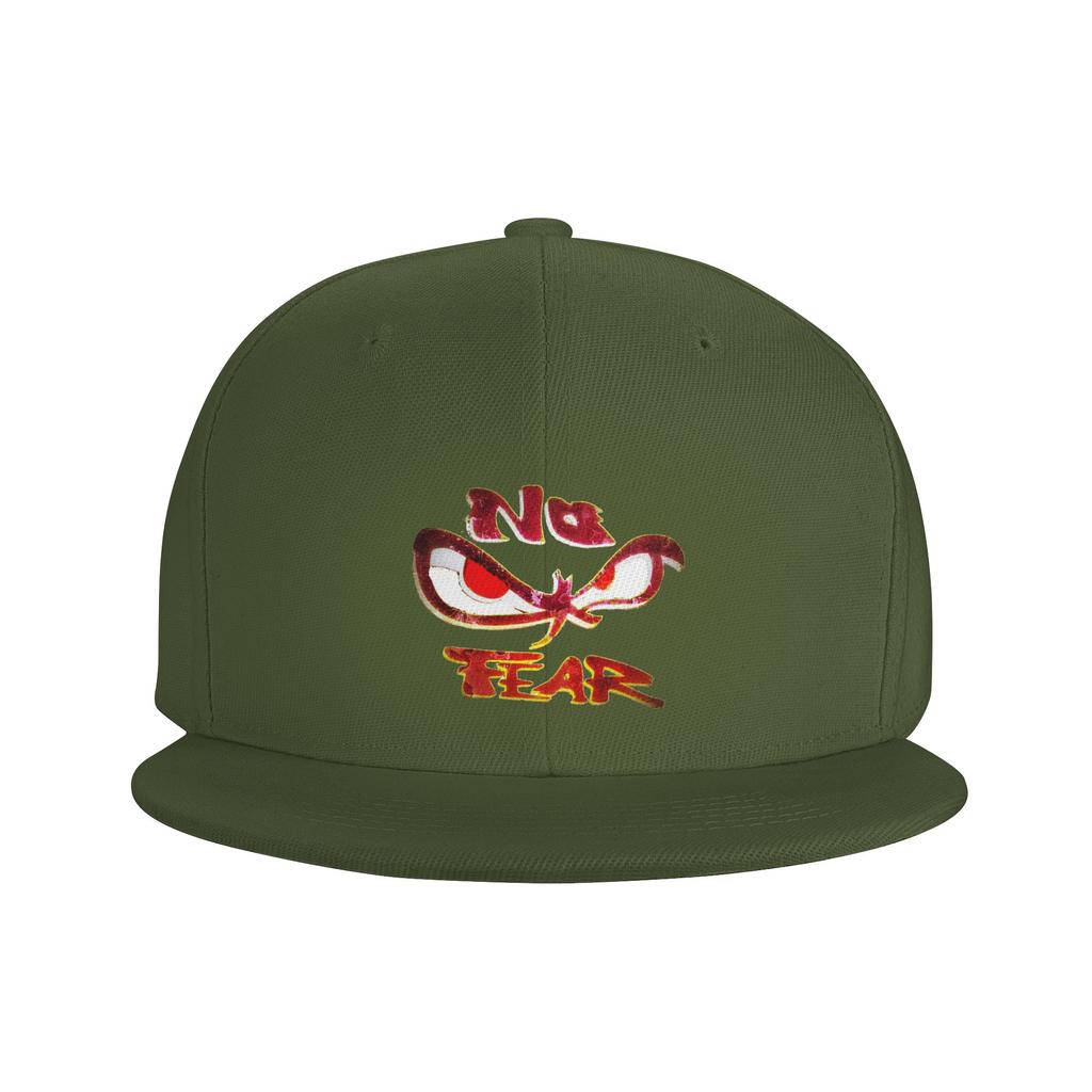 Ingen rädsla Ingen rädsla Och ögon Tryck Basebollkepsar Snapback Mode Basebollkepsar Andningsbar Vardaglig Keps Utomhus för Unisex