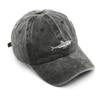 European and American Men's Sports Leisure Washed Old Shark Baseball Cap Street Fashion Trend Women's Sunshade Cap